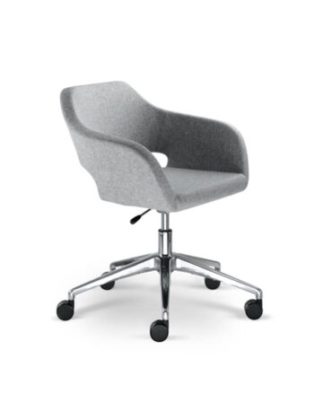 Scaune ergonomice - Scaun rotativ POLO+, tapitat complet.