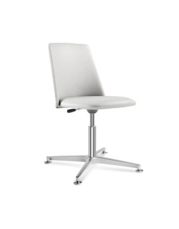 Scaune ergonomice - Scaun Melody de birou, dimensiune spatar medie, mecanism FR ascuns, structura 4star