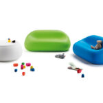 Tables - Gumball Junior, is a collection dedicated to the world of children. consisting of an armchair, a sofa and a table.