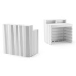 Outdoor furniture - Fronzen is suitable for both indoor and outdoor use, the illuminated version is also available, with a wide range of accessories.