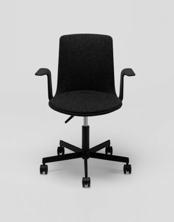 Scaune ergonomice - Scaunul de birou Lottus High, are o structura five-star