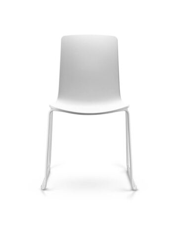 Scaune - Scaunul Lottus High, este un scaun cu o structura din otel, cu finisaj cromat sau lacuit