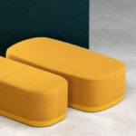 Pufuri - Disponibil in trei dimensiuni diferite, Puck Lounge se potriveste perfect salilor de asteptare si in hoteluri, datorita compozitiei unice ce poate fi realizata.