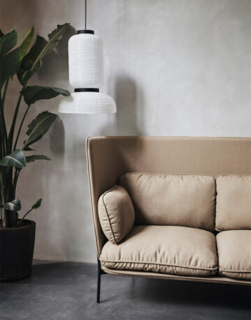 Corp de iluminat Formakami - Felinar traditional asiatic cu o expresie contemporana.