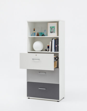 Mobilier depozitare - Proiectate pentru utilizare optima a spatiului, acestea aduc un plus in organizarea spatiului de lucru.