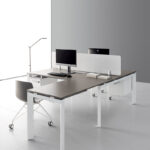 Entity is an office that responds to the fundamental concepts needed in a highly functional work environment.