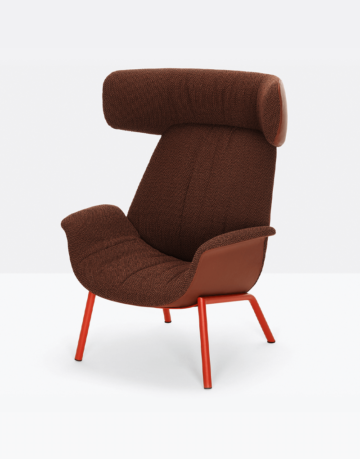 Fotoliu Ila elegant cu patru picioare.