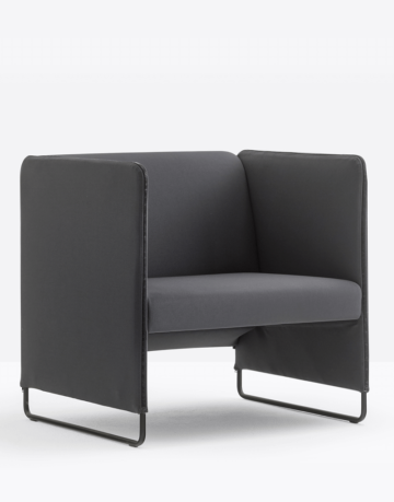 Canapele confortabile concepute pentru zone de relaxare și întâlnire. O nișă de confidențialitate caracterizată de lateralele înalte ce asigură o bună capacitate de izolare fonică.