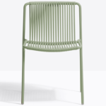 Stackable patio chair.