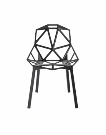 Chair One black - formota fit out