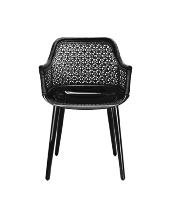 Cyborg Elegant black chair - formota fit out