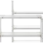 Corp de depozitare steelwood alb