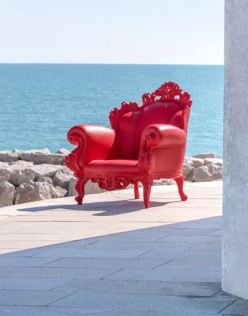 Proust - scaun potrivit pentru uz in exterior din polietilen - formota fitout