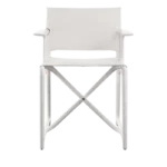 Stanley white chair - formota fitout