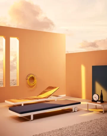 Sunbed Makemake - formota fitout