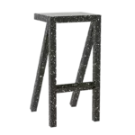 baurearama - black stool - formota fitout