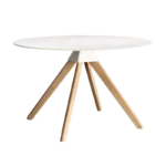 masa cucko cu picioare din fag si blat HPL - formota fitout