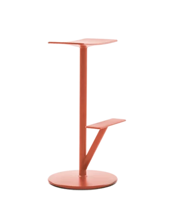 Sequoia red Stool - formota fitout
